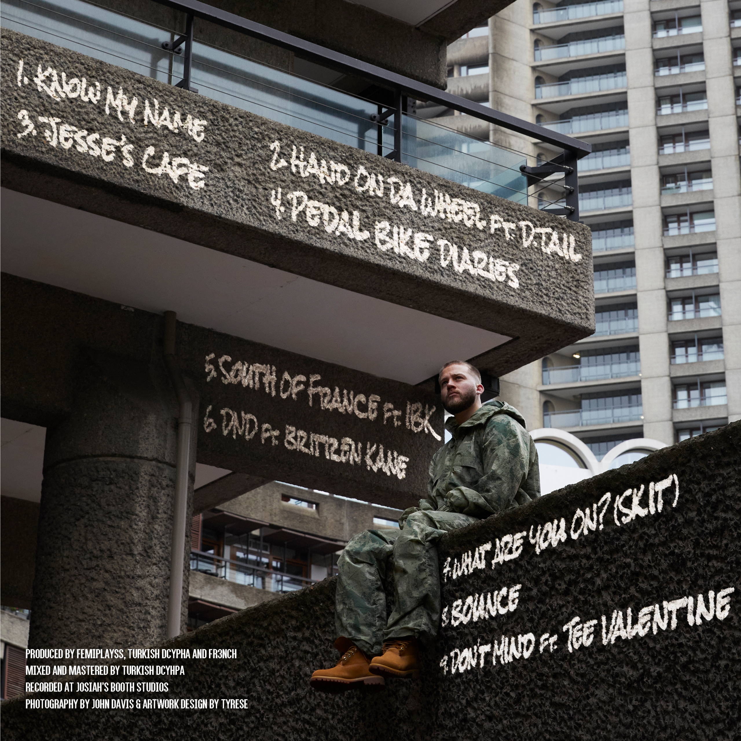 Tracklist Second Nature, Kitch Cover Artwork